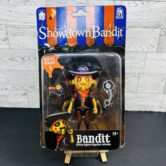 Showdown Bandit The Bandit Banker 5 inch Action Figure With Shooter and Trap NEW - Picture 1 of 8